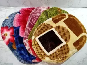 Velvet door mat
