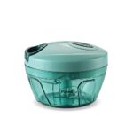 Mini Handy and Compact Chopper with 3 Blades for Effortlessly Chopping Vegetables and Fruits for Your Kitchen (12420, Green, 400 ml)